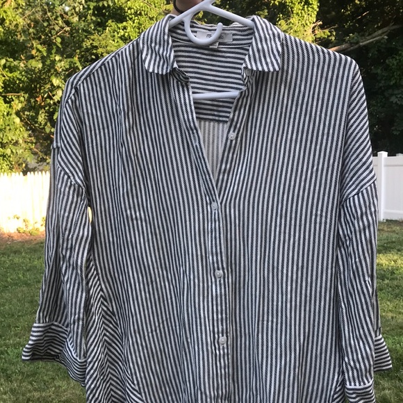Madewell striped button down dress - Picture 3 of 3